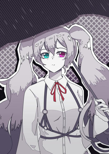 Featured in #PROJECTMIKU39 BY MAB, a physical illustration fanbook.